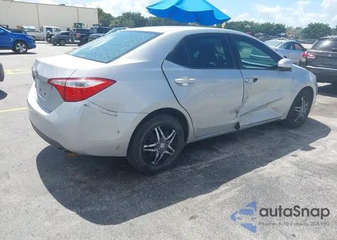 2014 Toyota Corolla L из США, поврежденный, VIN 2T1BURHE1EC151511